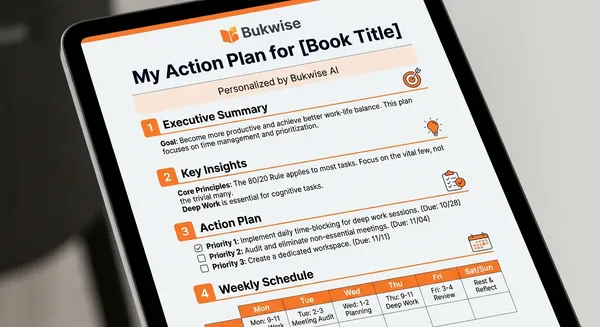 Get Your Action Plan